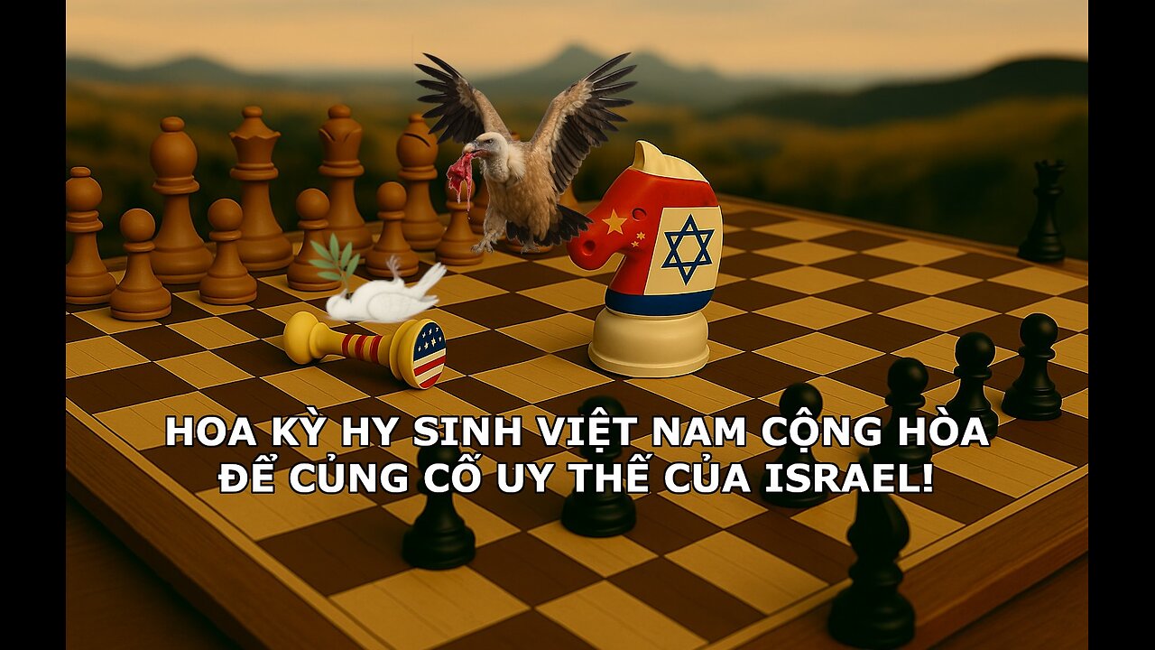 Hoa Kỳ hy sinh Việt Nam Cộng Hòa để củng cố uy thế của Israel!