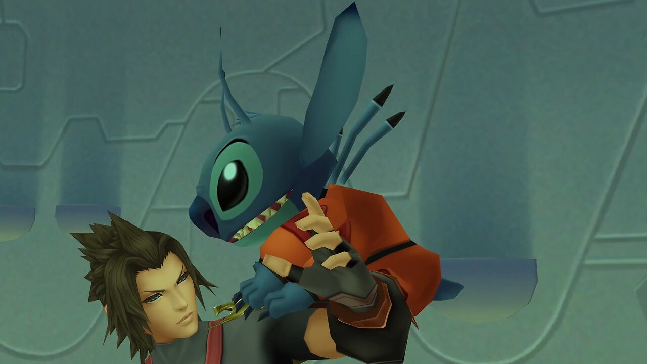 Kingdom Hearts Birth By Sleep Terra Four: Finding Stitch