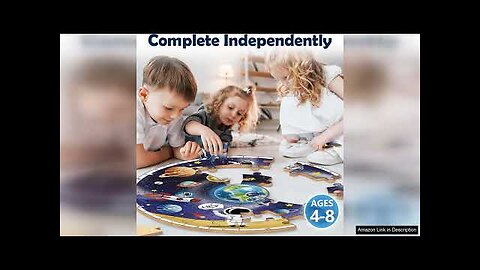 iPlay iLearn Floor Puzzles for Kids Ages 3-6 Jigsaw Puzzle for kids Review