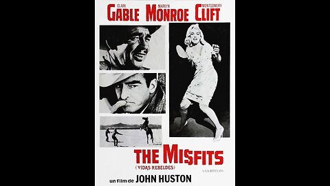 The Misfits 1961 - HD 1080 - Full Movie - Marilyn Monroe, Clark Gable