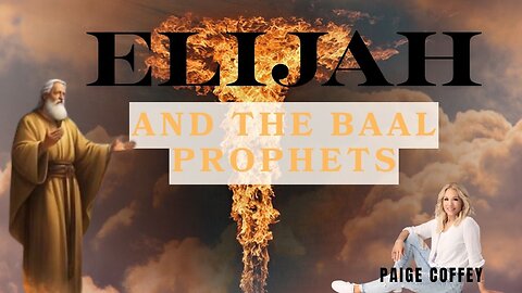 Elijah and the Baal Prophets by Paige Coffey