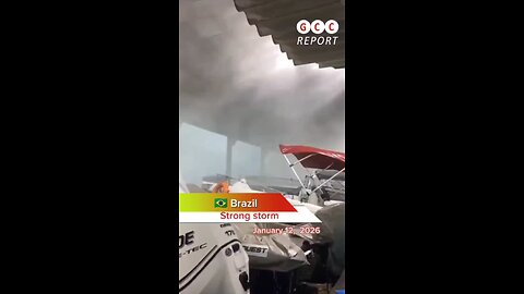 #Brazil #Downburst #SevereWeather #StrongWinds #ExtremeWeather #climate #destruction #anomaly