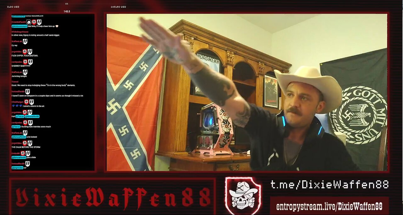 DixieWaffen Livestream Reupload (edited) (October 17th 2025)