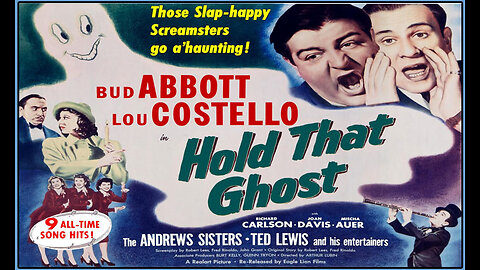 Hold That Ghost (Movie Trailer) 1941