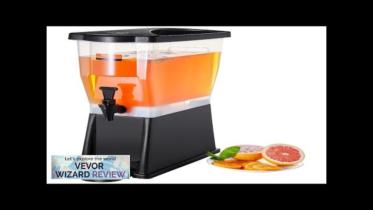 VEVOR Beverage Dispenser 3 Gallon Drink Dispenser for Parties Plastic Juice Dispenser Review