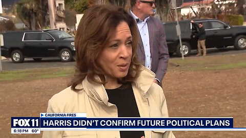 Good News! Kamala Is Already Burdening California With What Will Be… Babbling About LA Fires
