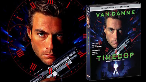 Timecop [Shout Factory 4K UHD & Blu-ray] Starring Jean-Claude Van Damme