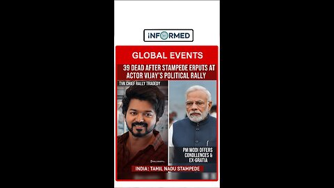 39 Dead in Stampede at Vijay’s Tamil Nadu Rally