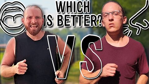 Running While Nose Breathing VS Mouth Breathing