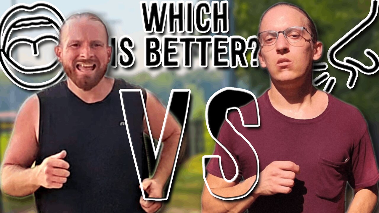 Running While Nose Breathing VS Mouth Breathing