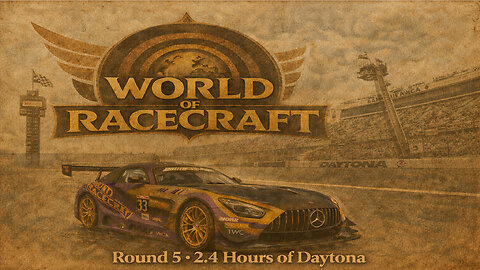 🔴LIVE - 2.4 Hours of Daytona - World of Racecraft / Livewire Simsports - iRacing