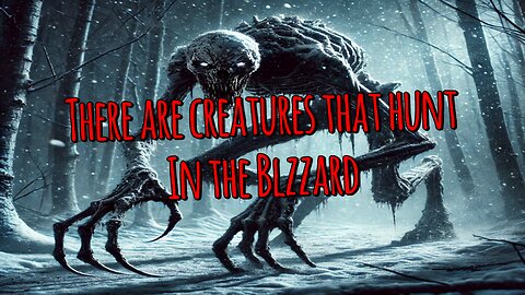 There are Creatures that Hunt in The Blizzard - CreepyPasta Horror Story