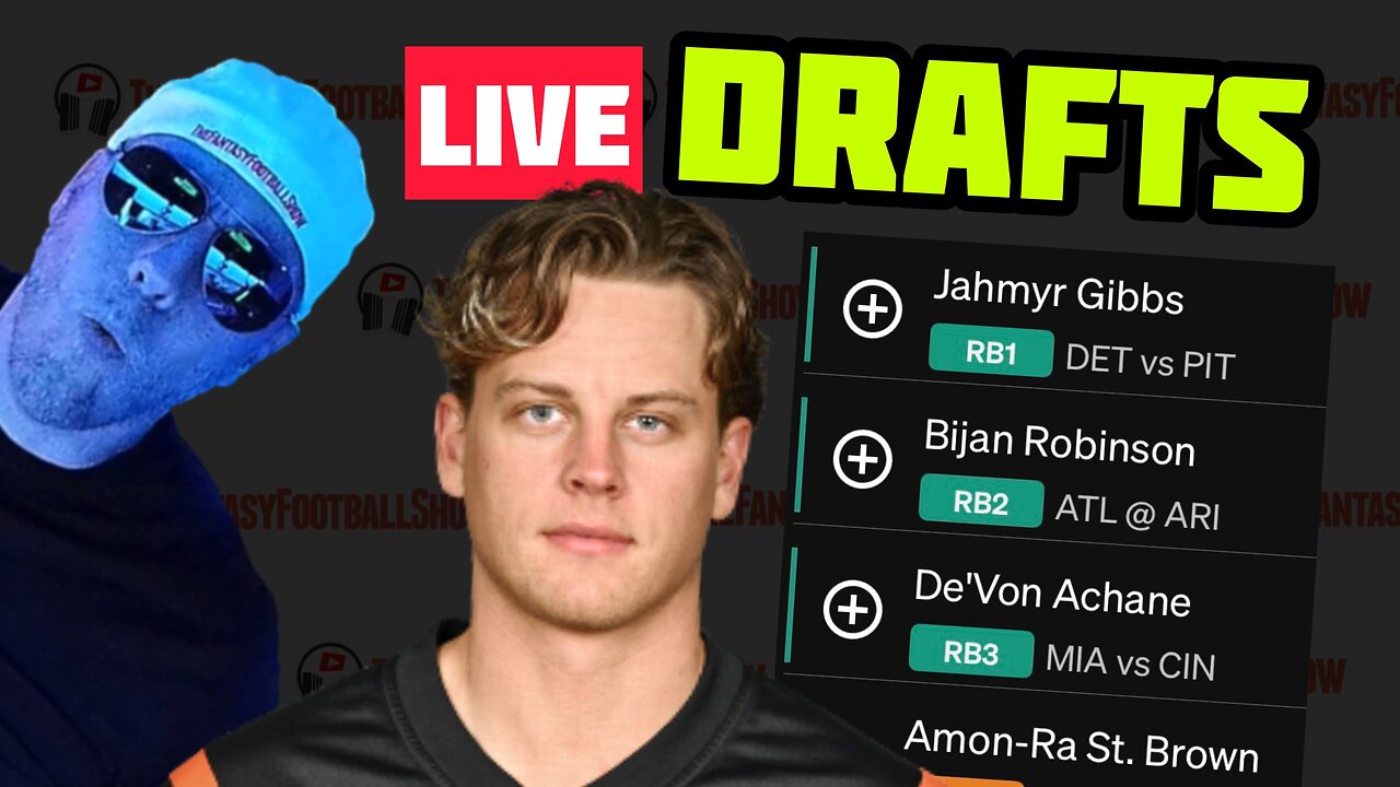 Live Fantasy Football Drafts.. Week 16