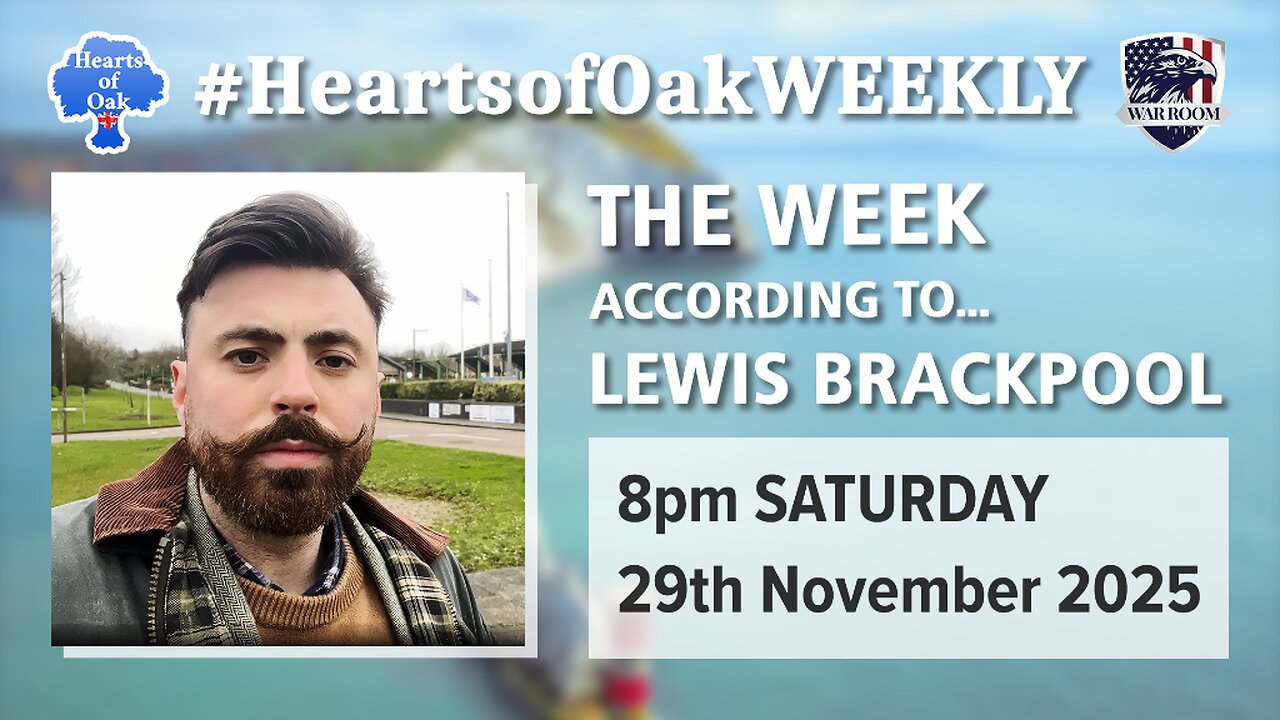 The Week According To . . . Lewis Brackpool