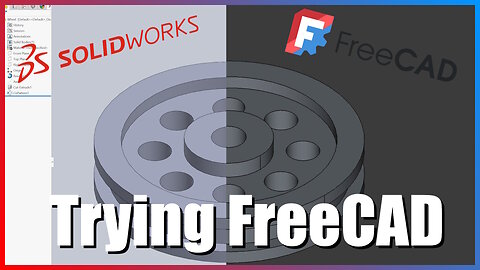 SolidWorks User Tries FreeCAD!