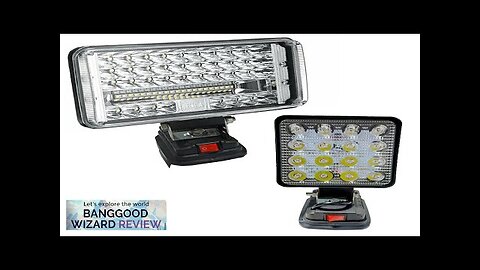 1000LM LED Work Light Energy Efficient Portable for Outdoor Camping Shops Car Review