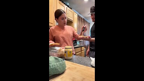 A new trend on social media: stab your partner with a fake knife