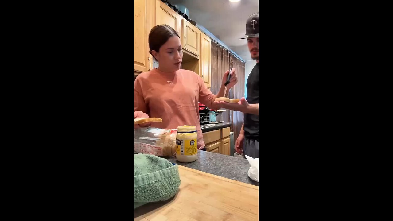 A new trend on social media: stab your partner with a fake knife