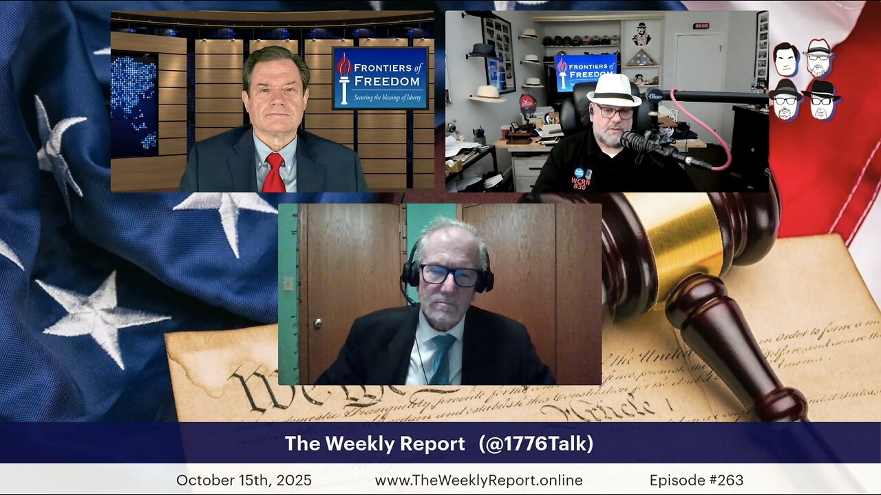 The Frontiers of Freedom Weekly Report - October 16, 2025