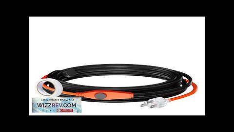 Pipe Heating Cable 24FT 7W/FT Heat Tape for Pipes with Built-in Thermostat Review