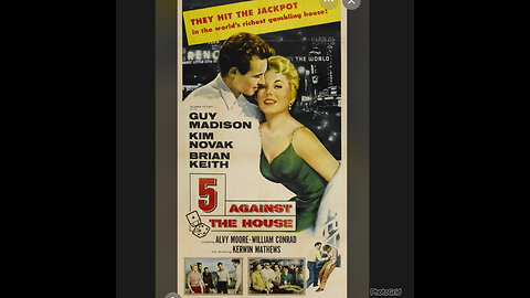 CS #359. 5 Against the House (1955) Kim Novak, Brian Keith
