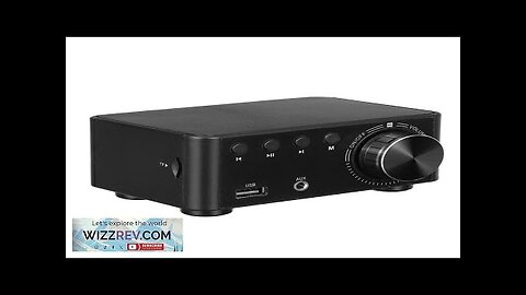 TPA3116 Class D bluetooth 5.0 HIFI 2x50W Stereo Amplifier Support USB TF Review