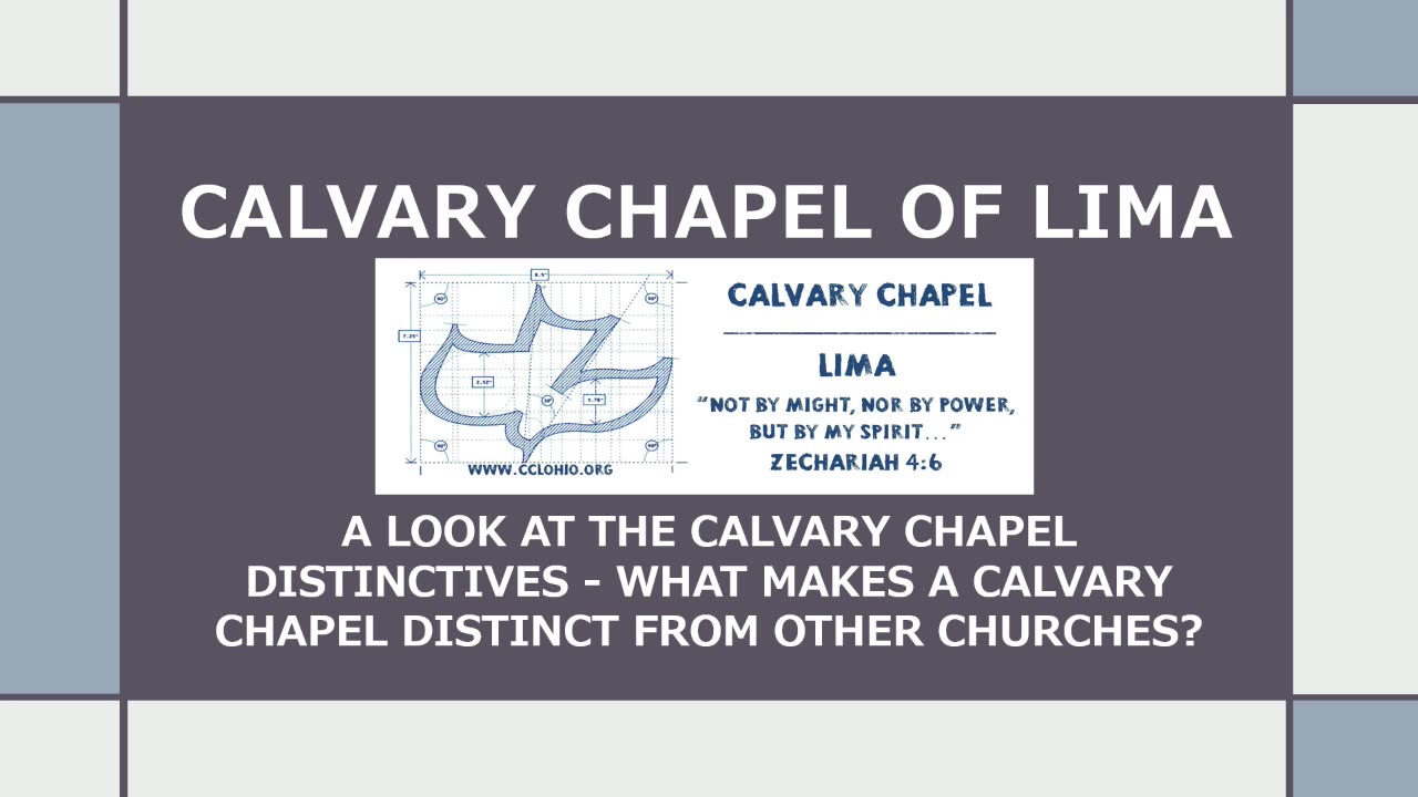 Calvary Distinctives 121725