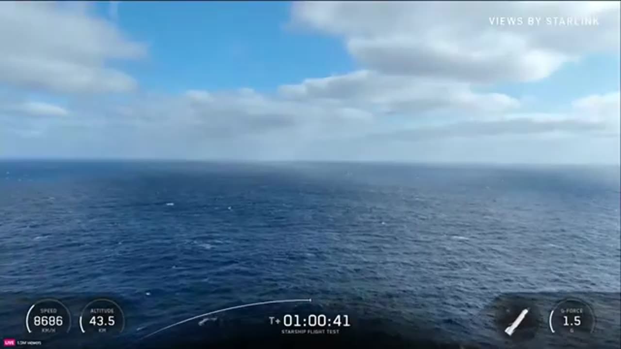 SpaceX Launches Starship Test Flight 11