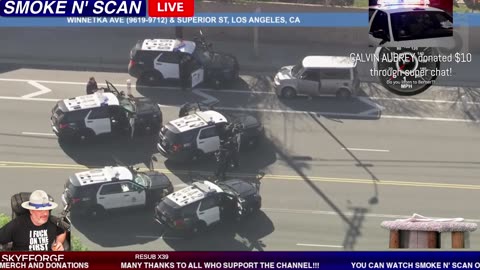 LIVE POLICE CHASE NOW W/ LAPD TOPANGA #POLICECHASE