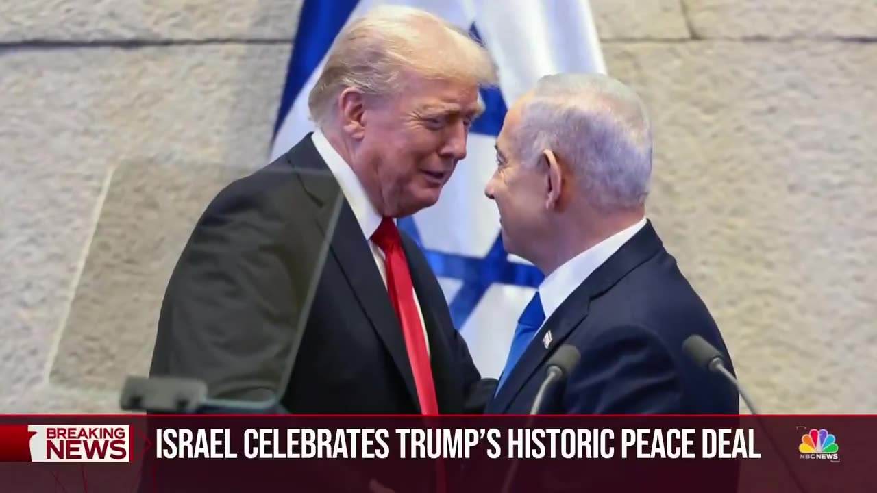 "TRUMP'S HISTORIC PEACE DEAL"