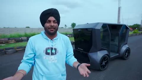 Indian first electric and luxury and faster and without driver seat