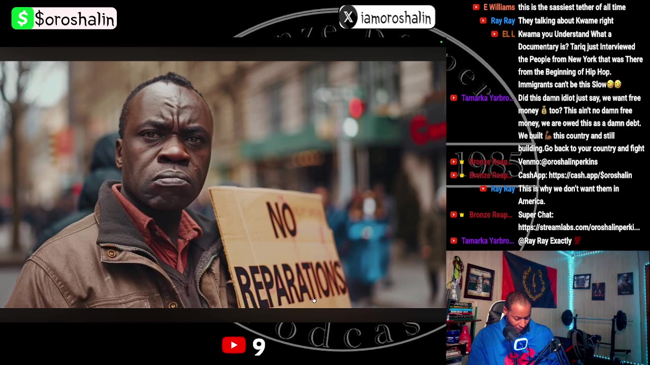 Immigrants still are trying to latch on to Reparations and Black Identity