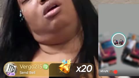 Titus following Mara around