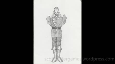 Soldier Pencil Sketch Video #24 (10-19-2025)