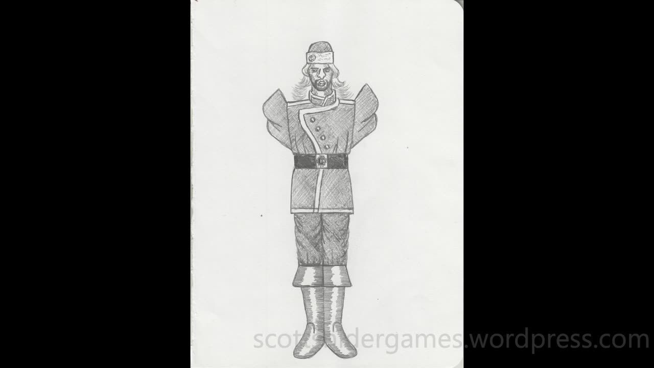 Soldier Pencil Sketch Video #24 (10-19-2025)