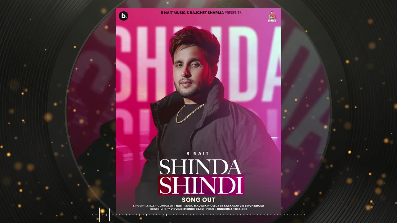 Shinda Shindi (Official Visualizer) | R Nait | Catch Me If You Can | Punjabi Song 2025