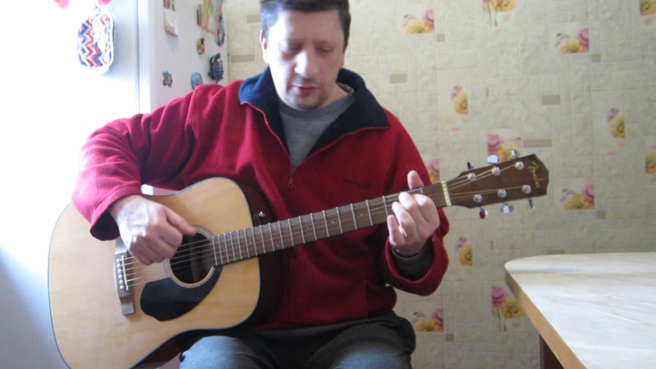 Мелодичный дождь на гитаре. Красивая песня!