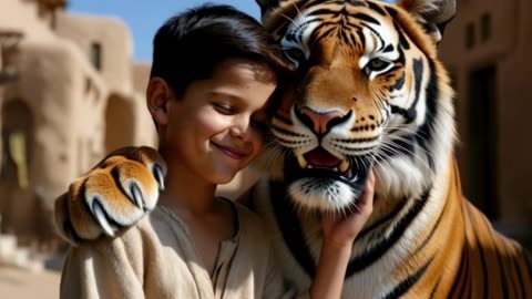 THE BOY WHO LOVED HIS TIGER