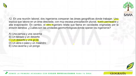 SAVIA REPASO 2025 - 2 | Semana 02 | Geografía