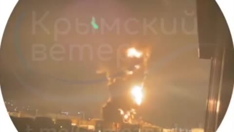 🔥🔥 Ukraine Russia War | Russian Fire at Oil Depot in Feodosia | RCF