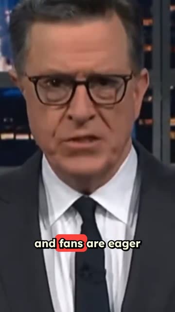 Colbert Announces Final Show Date