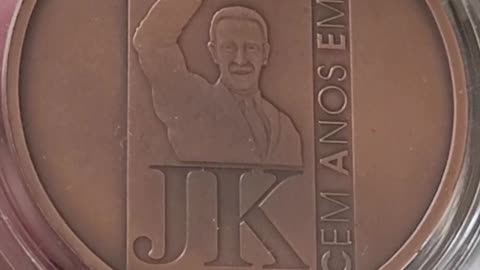 🔥Medalha valiosa do centenário de JK❗ Quem tem se eu bem , vamos