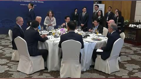 Carney, Trump attend dinner hosted by South Korean president