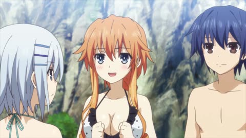 Date A Live II - Kaguya and Yuzura get along with Tohka and Origami