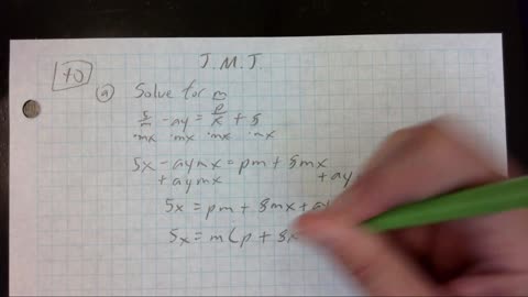 Saxon Algebra 2 Lesson 40 (a)