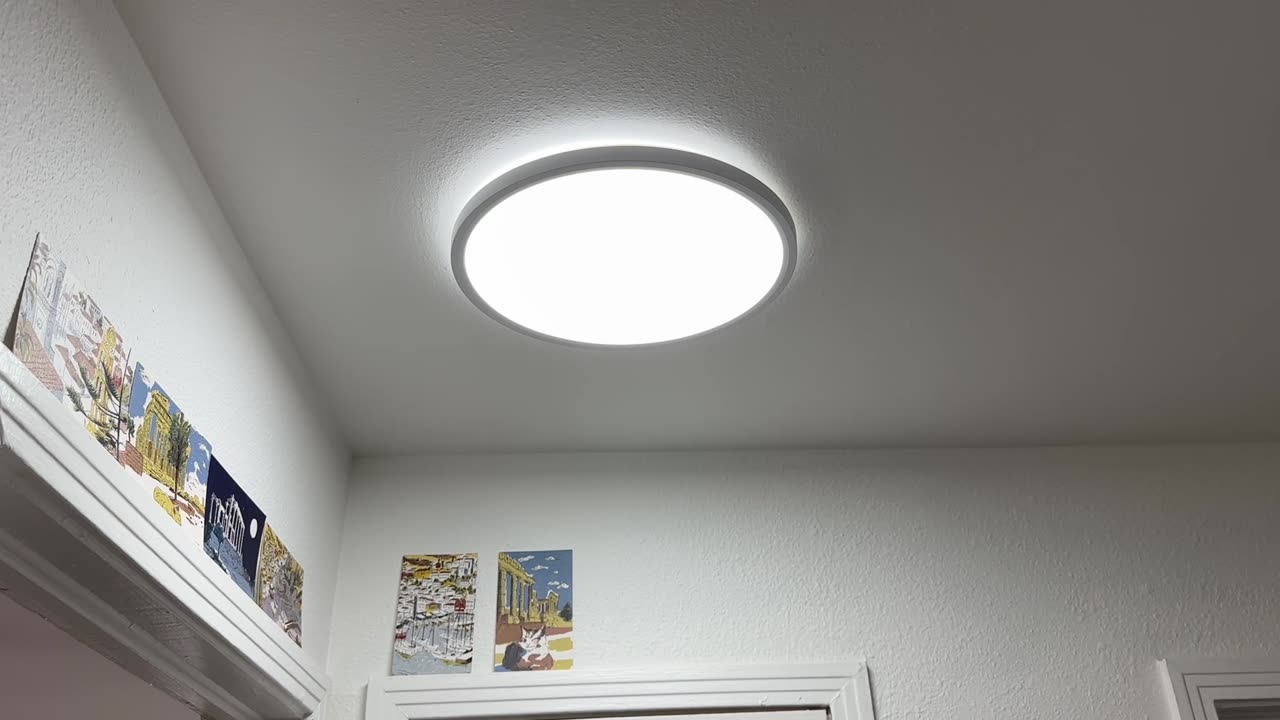 Review Brightever 15 Inch Large LED Ceiling Light