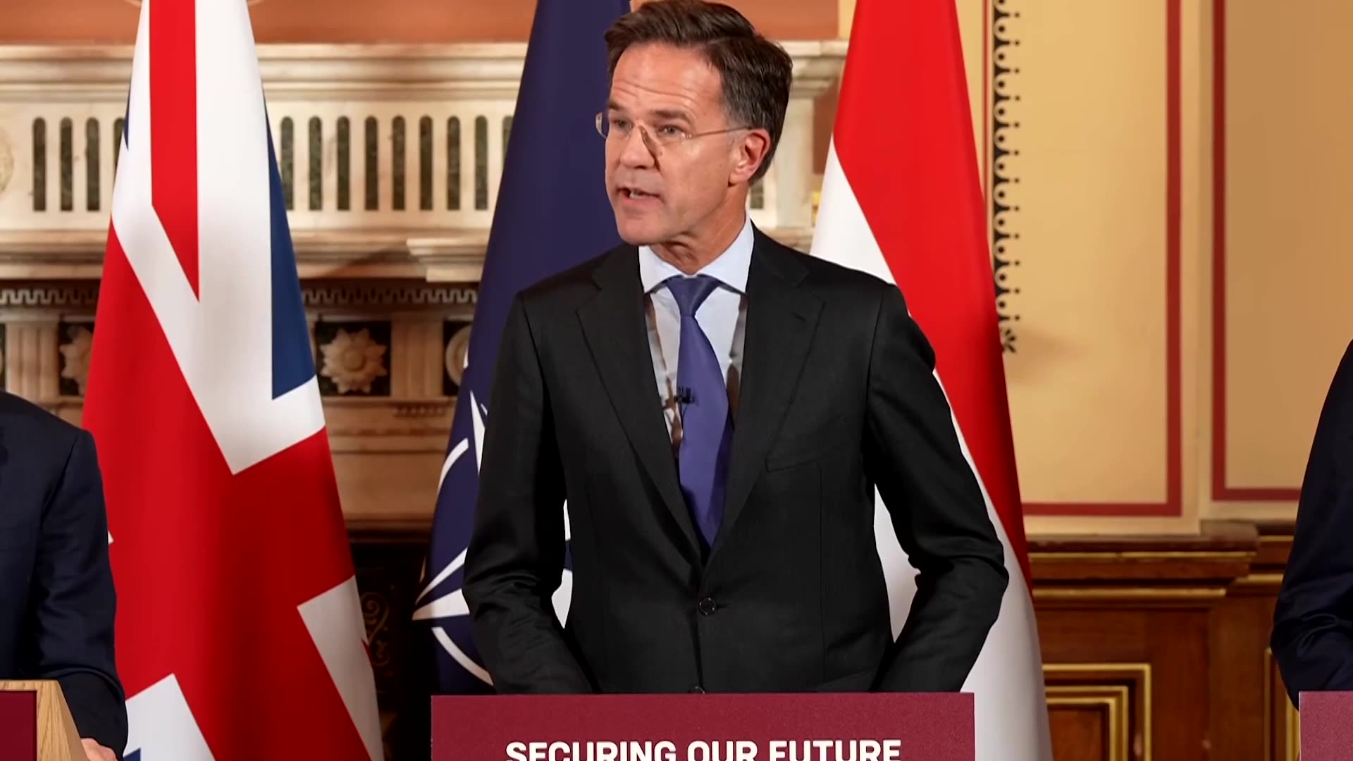 NATO chief says Putin running out of money, troops and ideas