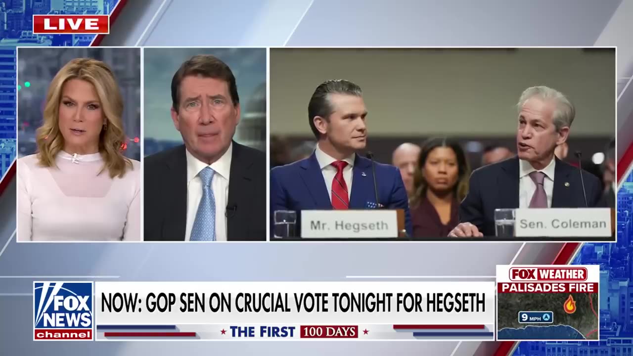 Pete Hegseth will ‘inspire the troops’, says GOP senator