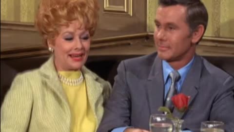 Johnny Carson & Ed McMahon Cameo on "Here's Lucy" w/Lucille Ball #johnnycarson #tonightshow