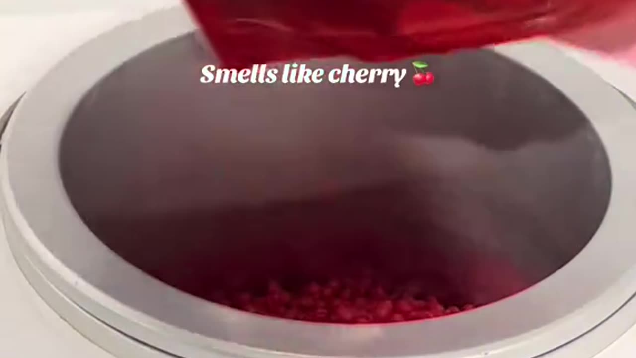 Underarm Waxing with Sexy Smooth Cherry Desire Scented Hard Wax | @barebeauty.aesthetic